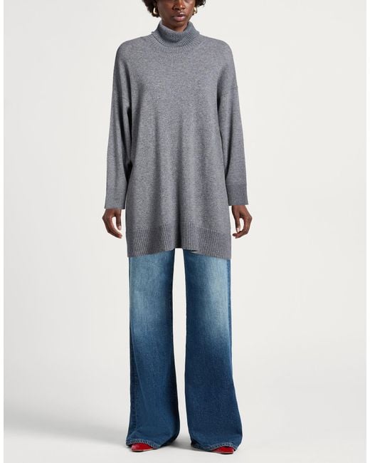 Aniye By Gray Turtleneck Polyamide, Wool, Viscose, Cashmere, Elastane
