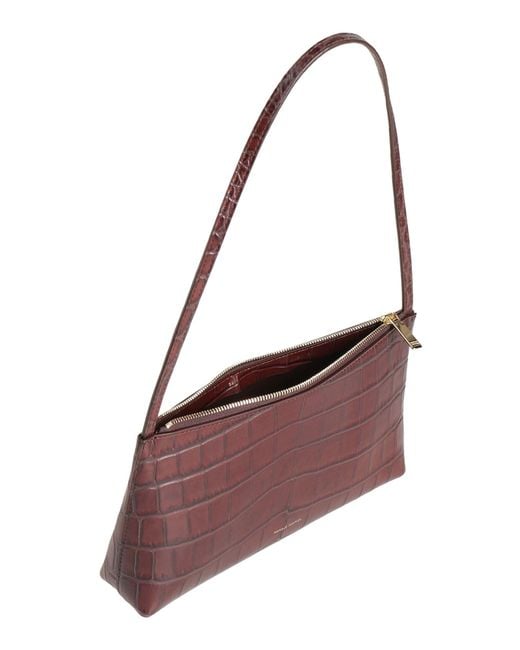 Mansur Gavriel Purple Shoulder Bags