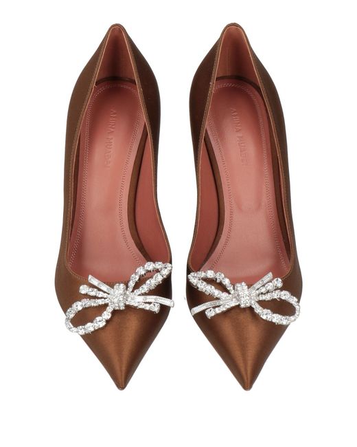 AMINA MUADDI Brown Pumps