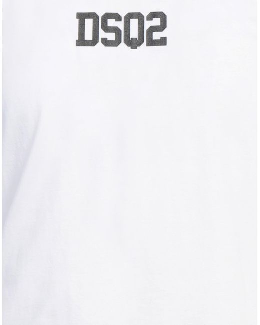 DSquared² White Tank Top for men