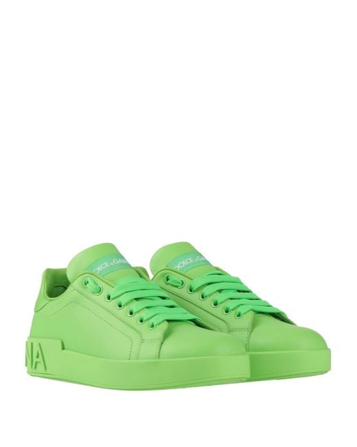 Dolce & Gabbana Green Trainers