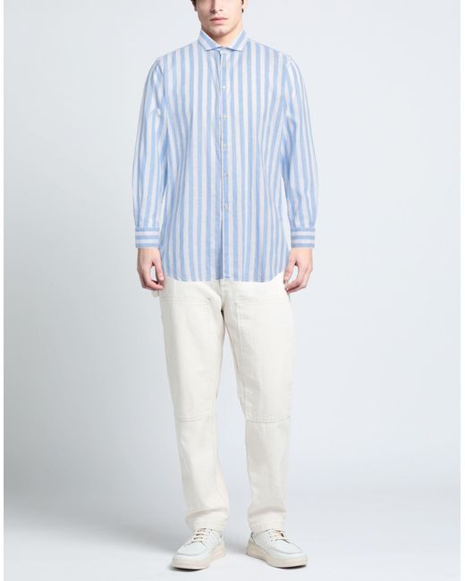 Camicia di GMF 965 in Blue da Uomo