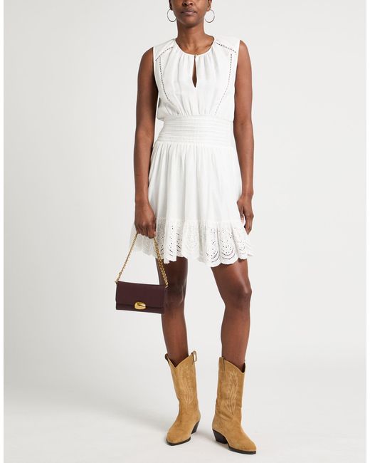 Patrizia Pepe White Mini Dresses