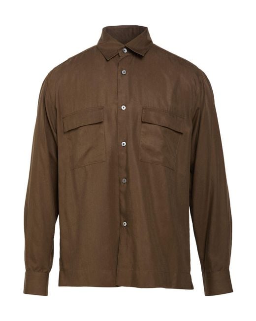 Xacus Brown Shirt for men