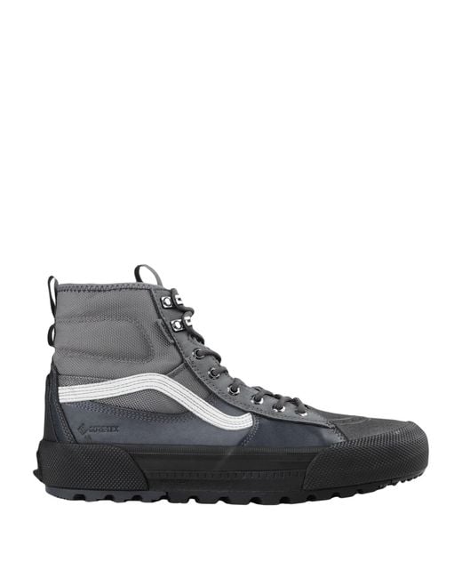 Botines de caña alta Vans de hombre de color Gris | Lyst