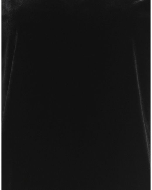 Norma Kamali Black Top Polyester, Elastane