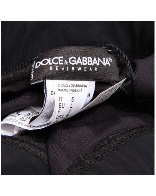 Short de bain Dolce & Gabbana pour homme en coloris Black
