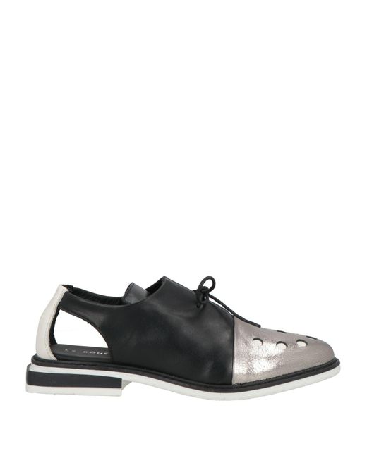 LE BOHÉMIEN Black Schnürschuh