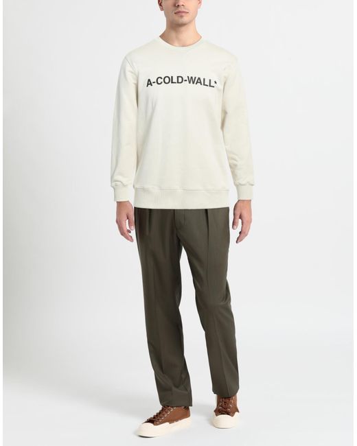 A_COLD_WALL* White Sweatshirt for men