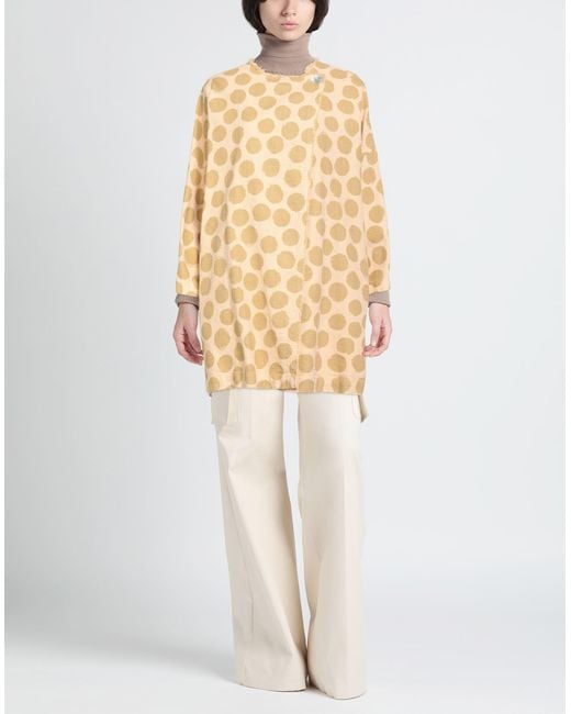 ALESSIA SANTI Natural Overcoat & Trench Coat