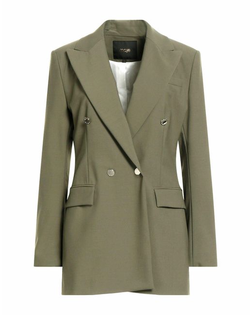 Maje Green Blazer