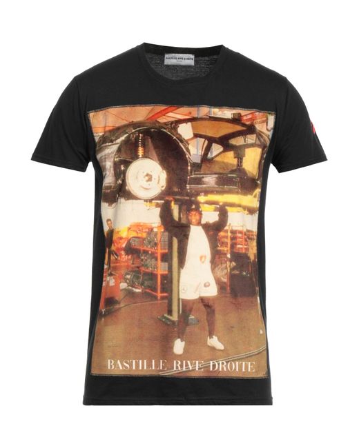 T-shirt di Bastille in Black da Uomo
