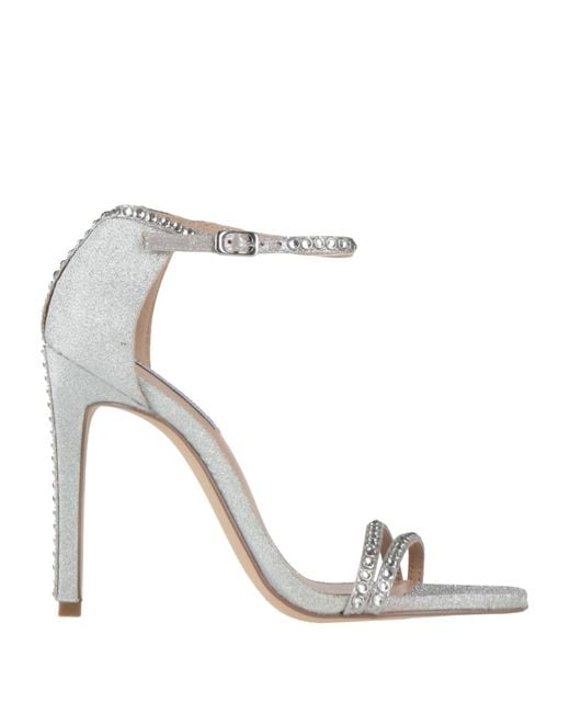 Steve Madden White Sandals