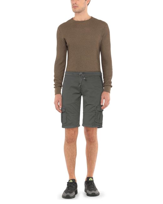 Fifty Four Gray Shorts & Bermuda Shorts for men