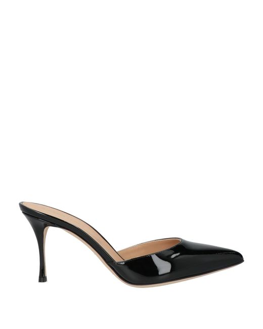 Sergio Rossi Black Mules & Clogs