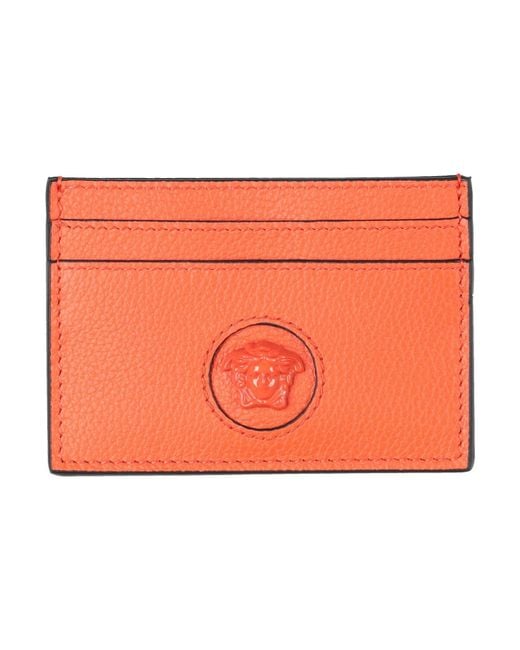 Versace Orange Cardholders