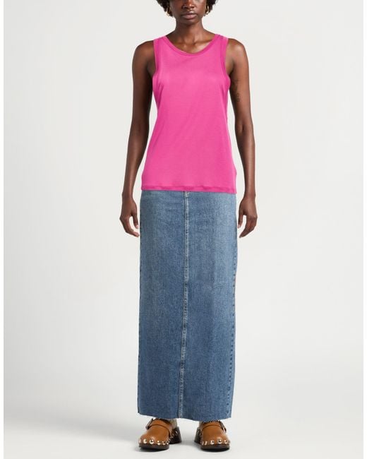 Dondup Pink Tank Tops