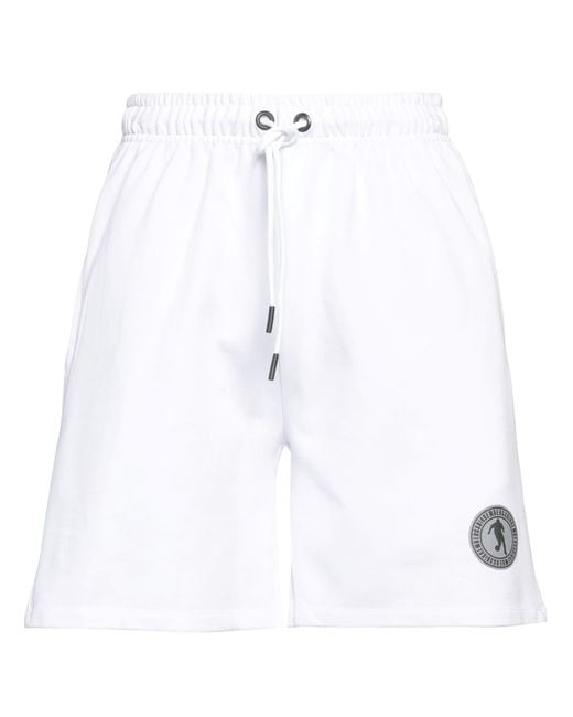 Bikkembergs White Shorts & Bermuda Shorts for men