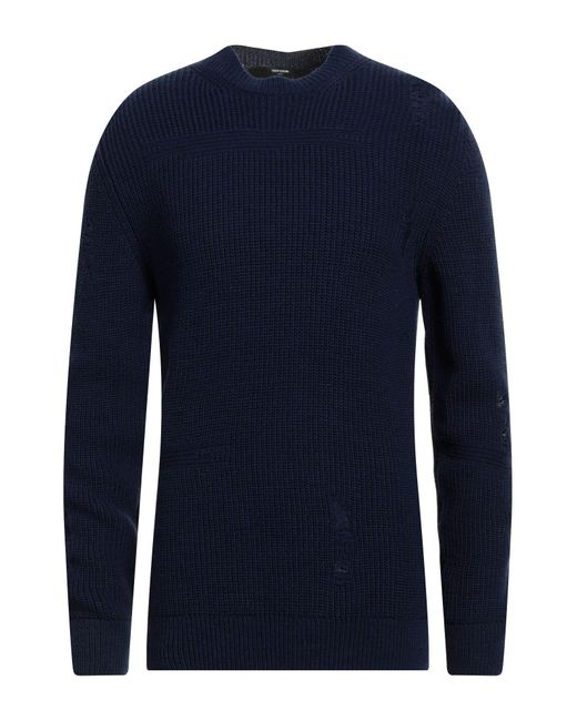 Takeshy Kurosawa Blue Sweater for men