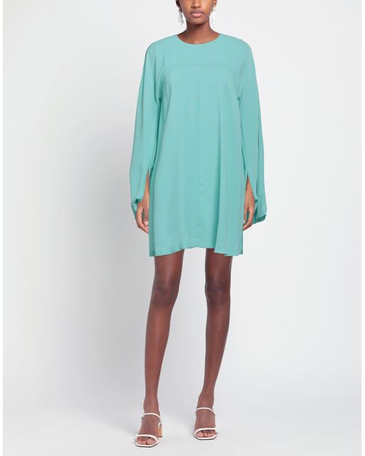 Semicouture Blue Mini Dress