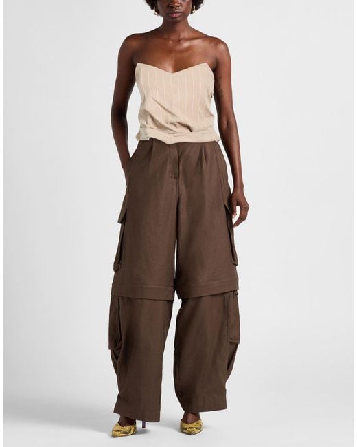 Rinascimento Natural Top Viscose, Polyester, Elastane