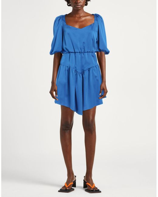 Relish Blue Mini Dress Polyester