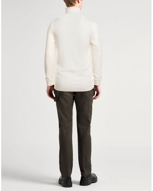Daniele Fiesoli Rollkragenpullover in White für Herren