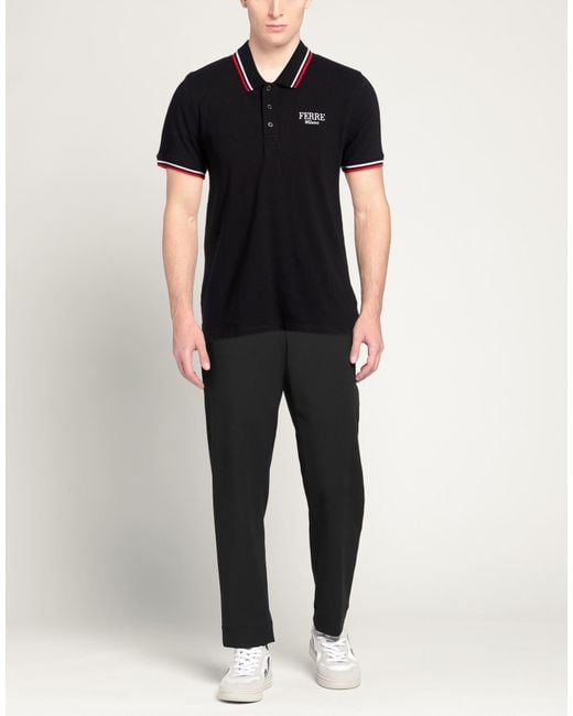 Polo Ferré de hombre de color Black
