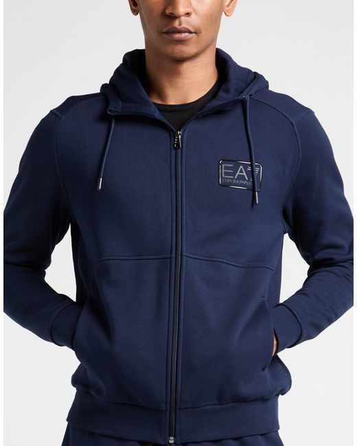 EA7 Blue Tracksuits for men