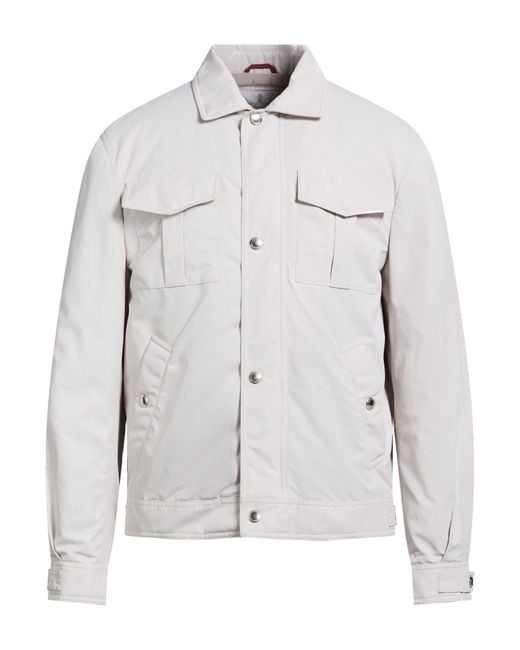 Brunello Cucinelli Gray Jacket for men