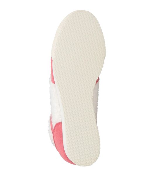 Spalwart Pink Sneakers Leather, Textile Fibers for men