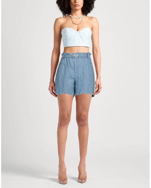 Isabel Marant Blue Jeansshorts