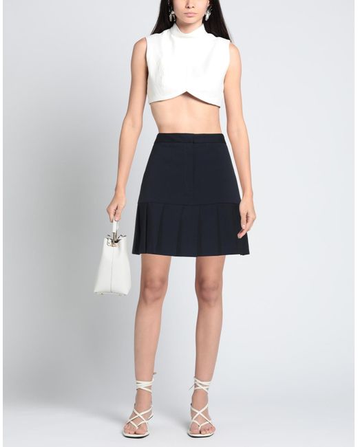 Sandro Blue Mini Skirt