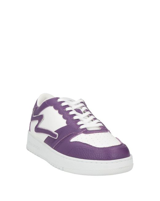 METAL GIENCHI Purple Sneakers
