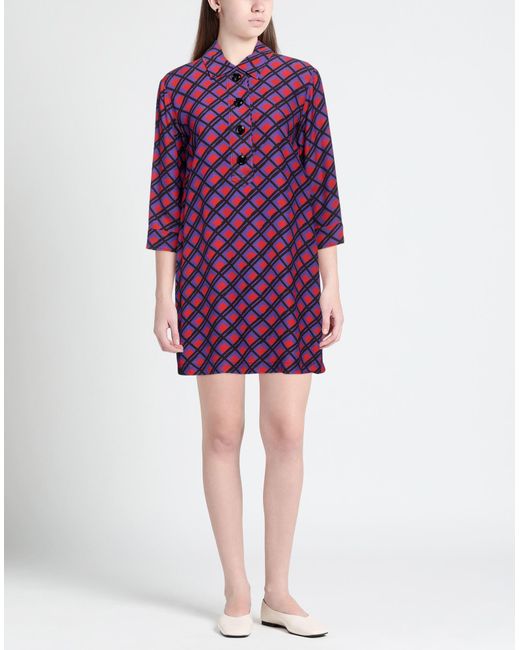 Jucca Purple Mini Dress