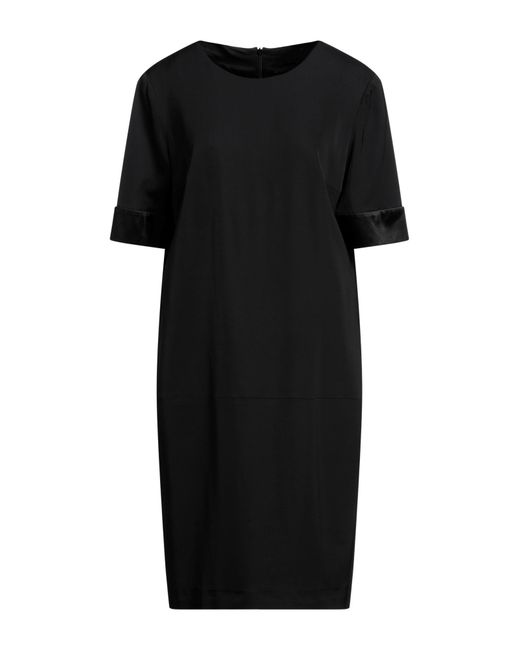 Peserico Black Mini Dress
