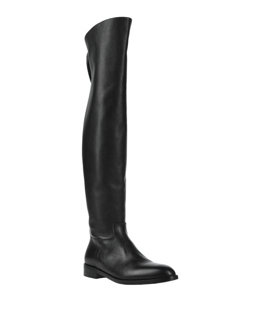 Guglielmo Rotta Black Boot Soft Leather