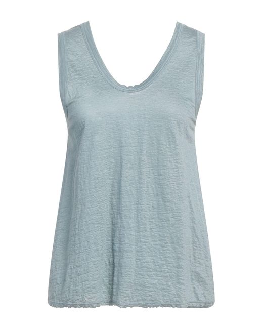 Zanone Blue Tank Top