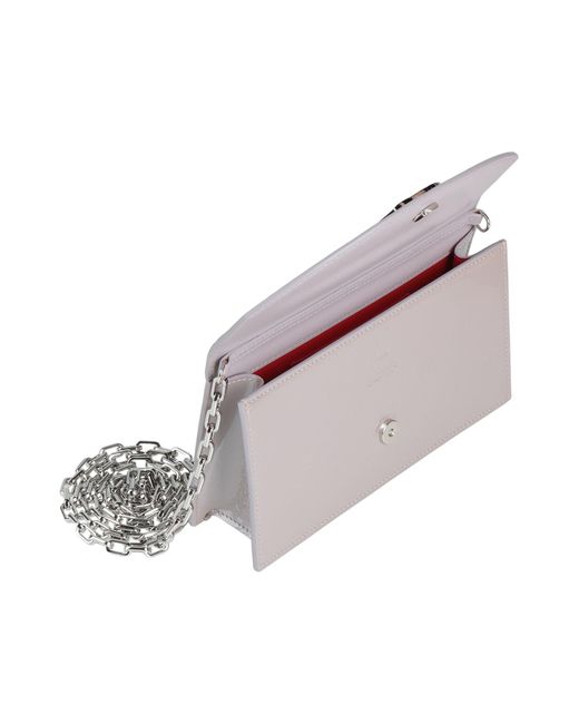 Christian Louboutin Gray Handbag Leather