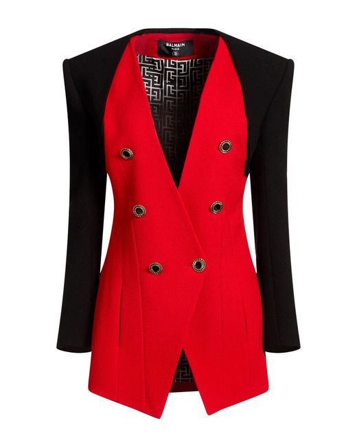 Balmain Red Blazer