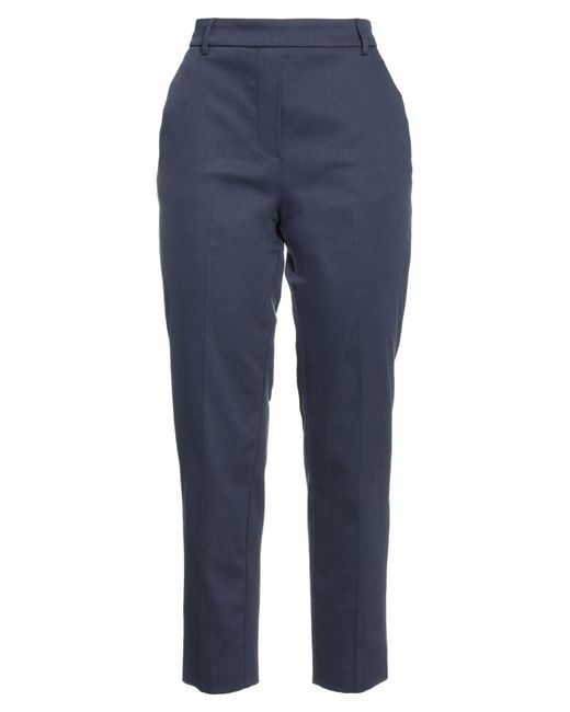 Mp Massimo Piombo Blue Trouser