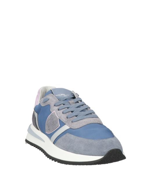 Philippe Model Blue Trainers