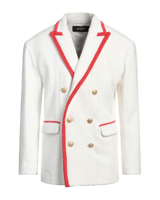 DSquared² White Blazer for men