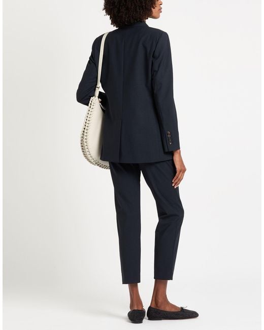 Brunello Cucinelli Black Midnight Blazer Virgin Wool, Polyamide, Elastane