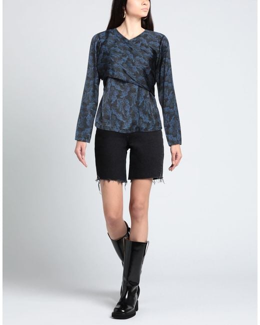 Silvian Heach Blue Top Polyester