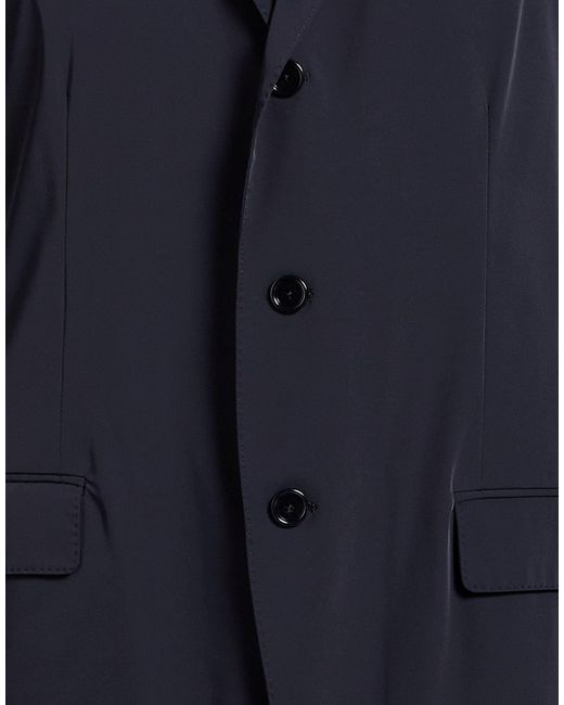 Lardini Blue Midnight Blazer Polyamide, Elastane for men