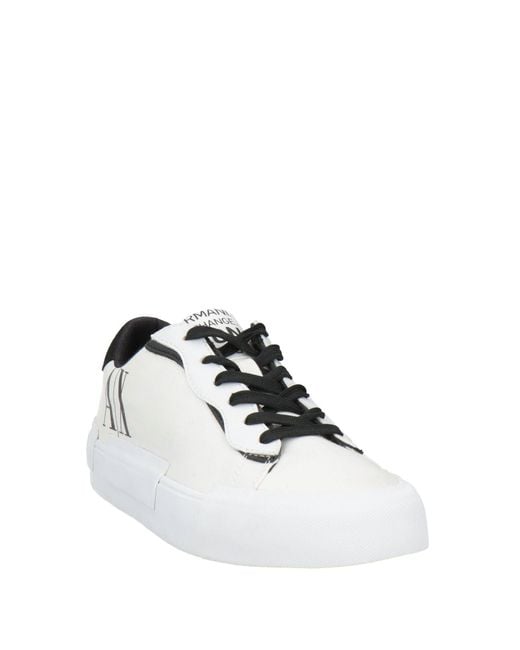 ARMANI EXCHANGE White Trainers
