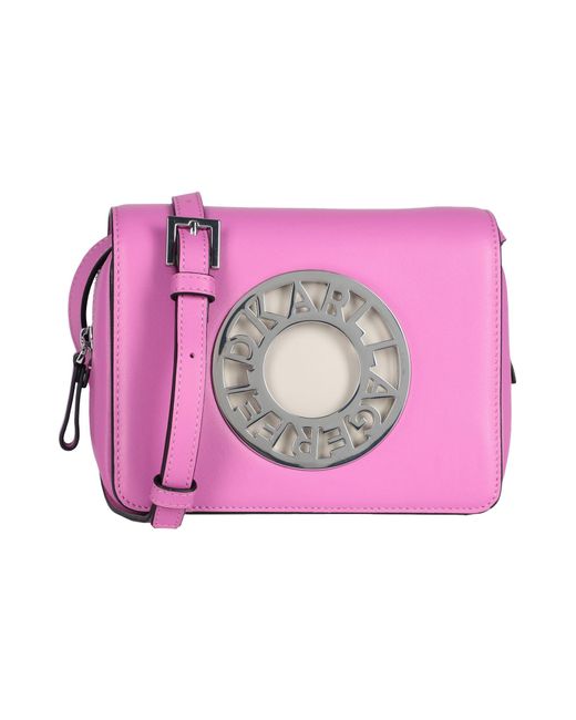 Karl Lagerfeld Crossbody Bag in Pink Lyst