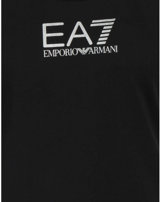 EA7 Black Tank Top