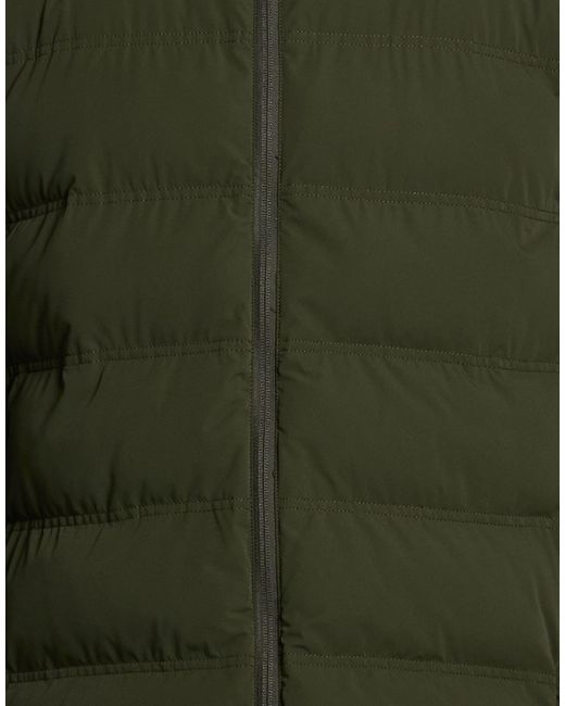 Aspesi Green Military Puffer Polyamide, Elastane for men
